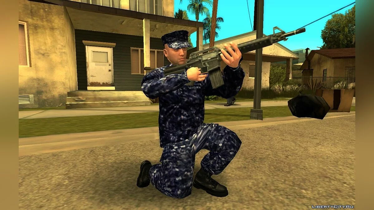 US Navy Without Equipment / GTA San Andreas
