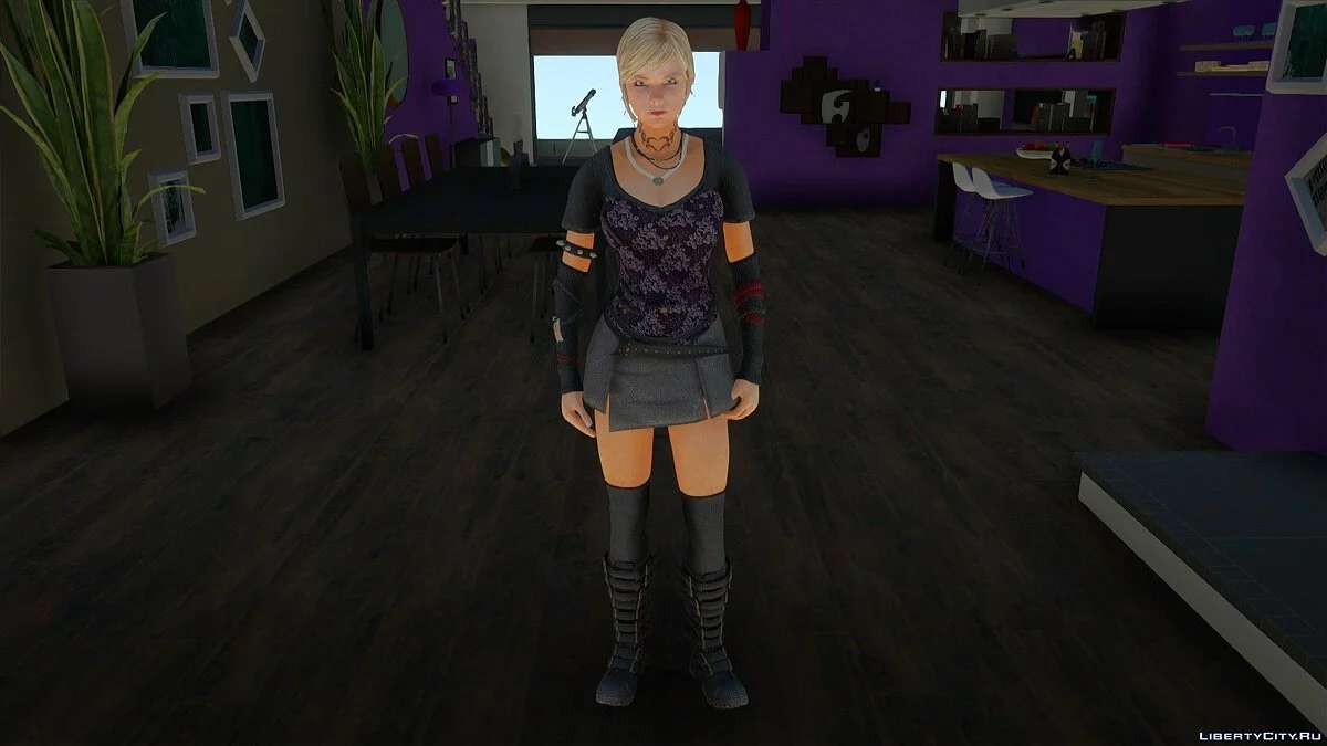 Ведьма из Alone in the Dark: Illumination / GTA San Andreas