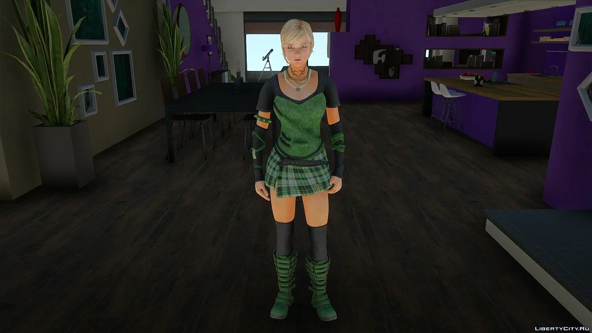 Ведьма из Alone in the Dark: Illumination / GTA San Andreas
