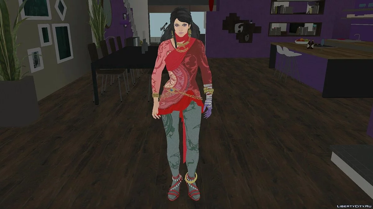 Зафина из Tekken 7 / GTA San Andreas