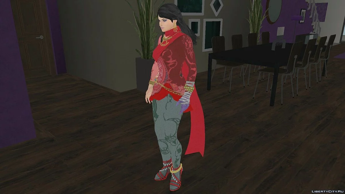 Зафина из Tekken 7 / GTA San Andreas