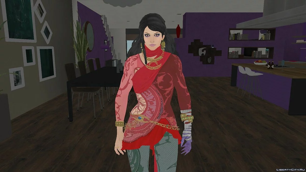 Зафина из Tekken 7 / GTA San Andreas