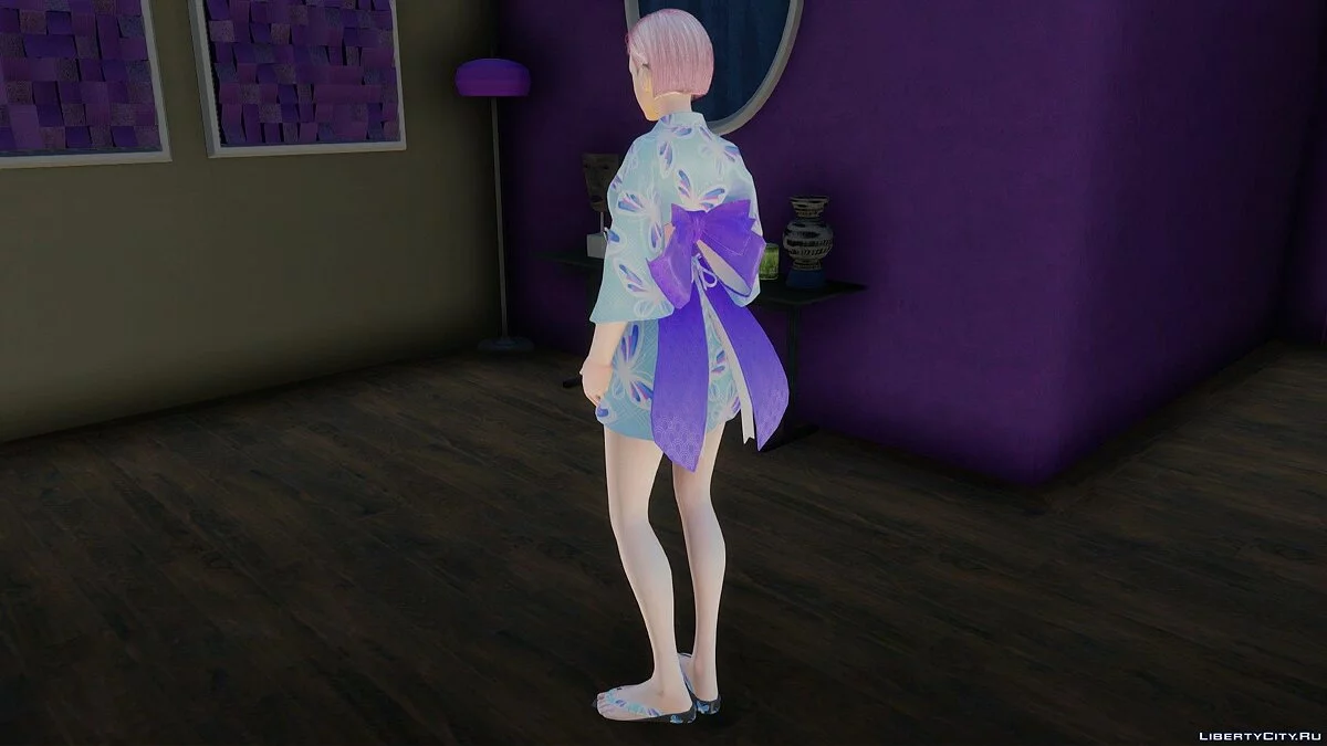 Zero Sakura Suit из Cyber Hunter / GTA San Andreas