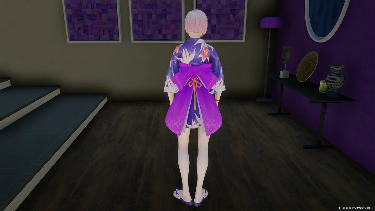 Zero Sakura Suit из Cyber Hunter / GTA San Andreas