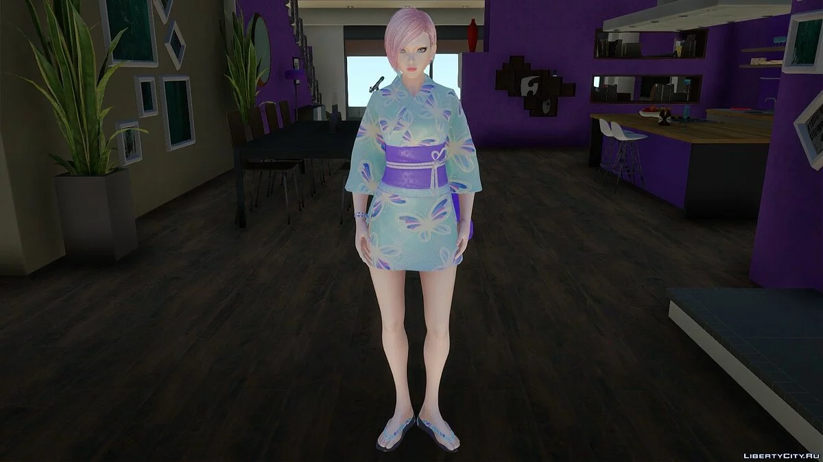 Zero Sakura Suit из Cyber Hunter / GTA San Andreas