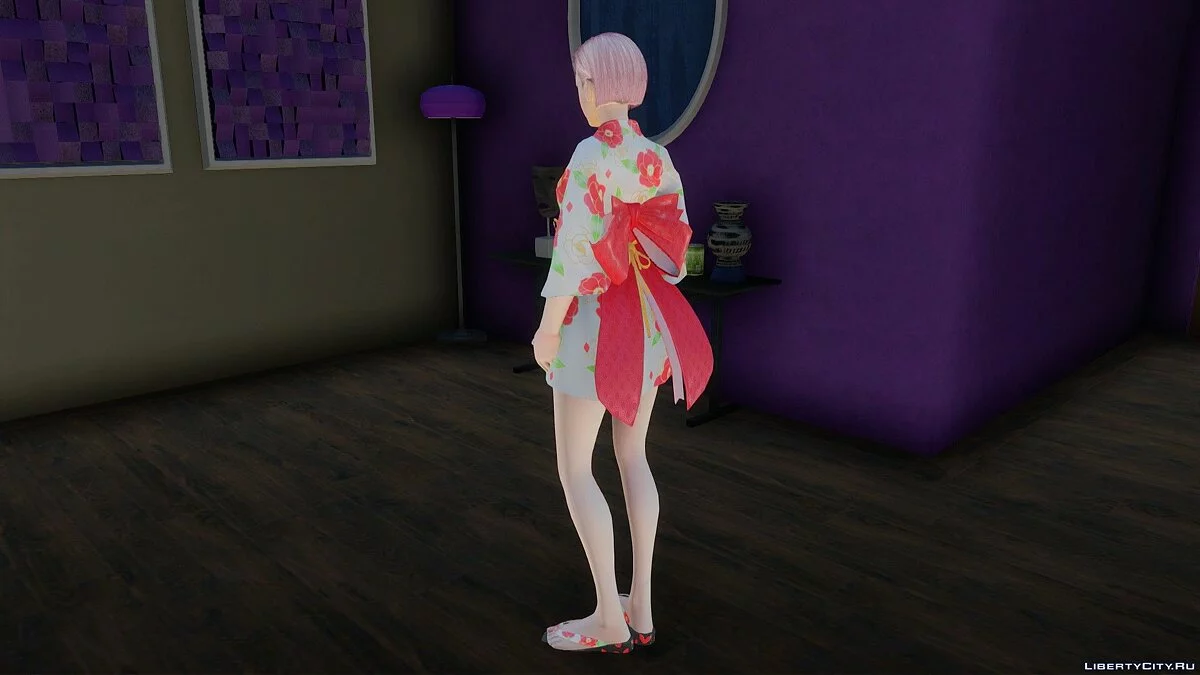 Zero Sakura Suit из Cyber Hunter / GTA San Andreas