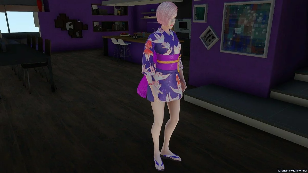 Zero Sakura Suit из Cyber Hunter / GTA San Andreas