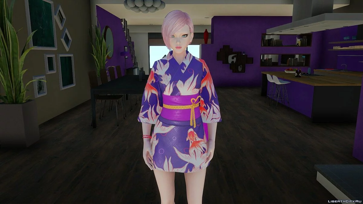Zero Sakura Suit из Cyber Hunter / GTA San Andreas