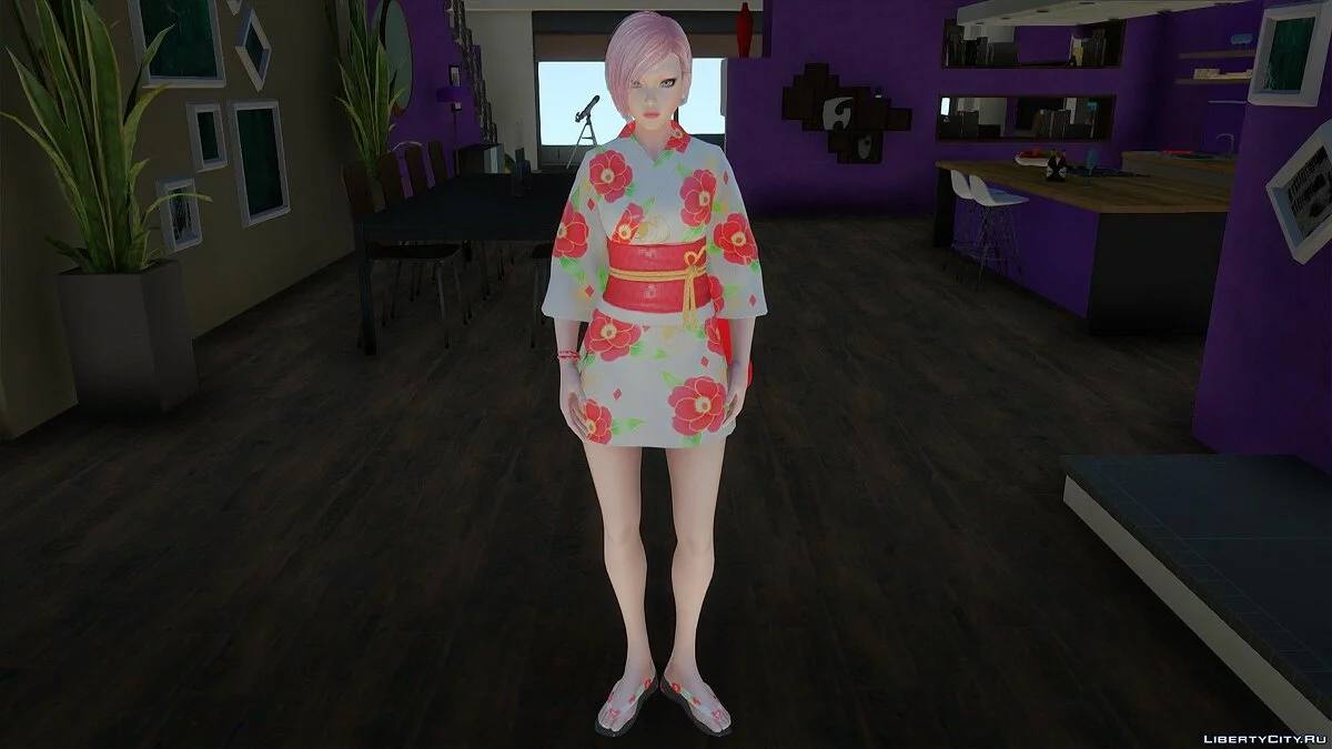 Zero Sakura Suit из Cyber Hunter / GTA San Andreas