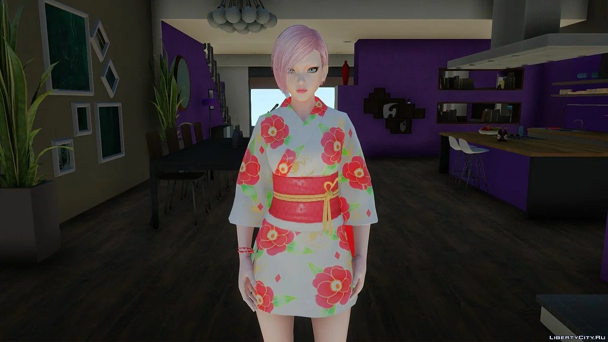 Zero Sakura Suit из Cyber Hunter / GTA San Andreas