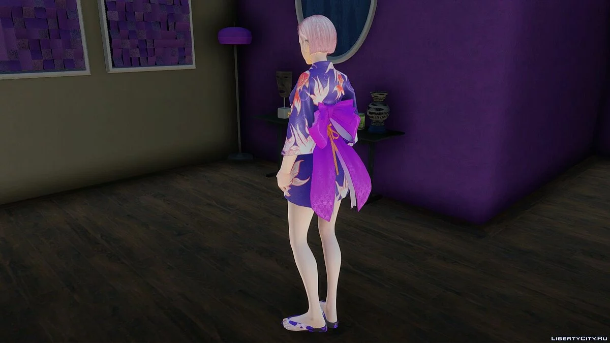 Zero Sakura Suit из Cyber Hunter / GTA San Andreas
