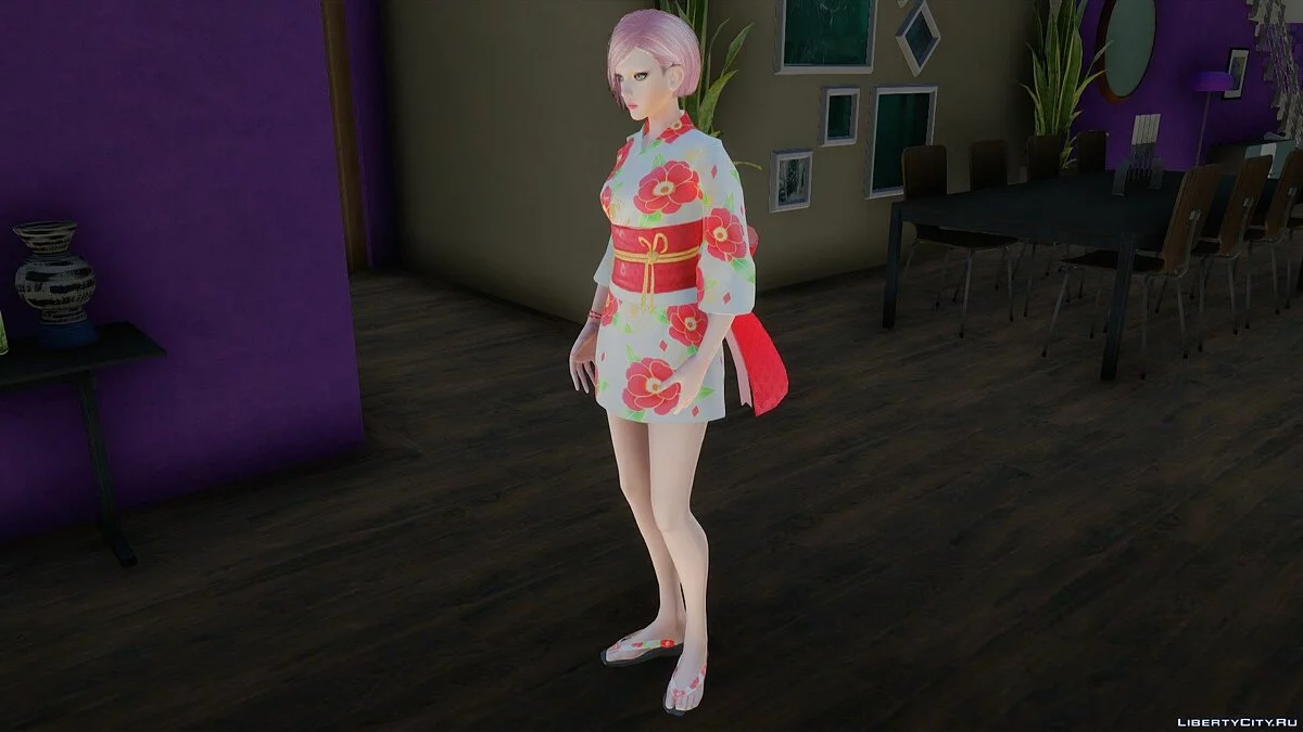 Zero Sakura Suit из Cyber Hunter / GTA San Andreas
