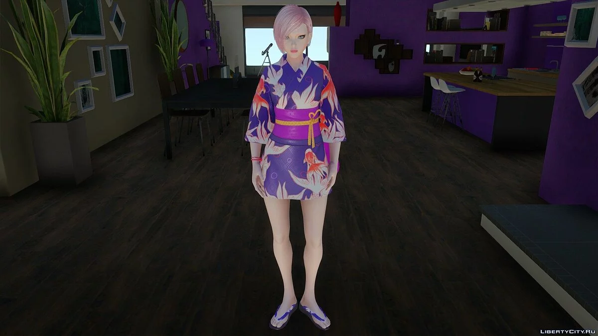 Zero Sakura Suit из Cyber Hunter / GTA San Andreas
