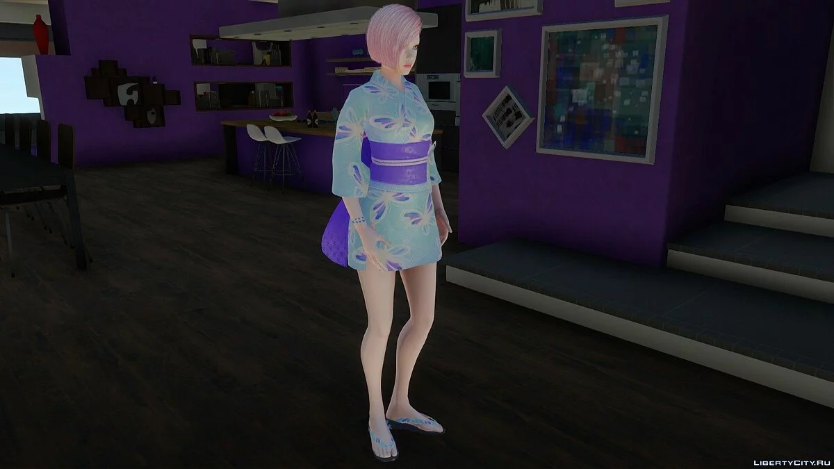 Zero Sakura Suit из Cyber Hunter / GTA San Andreas