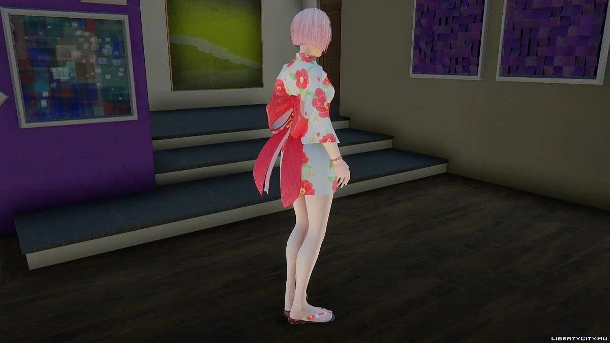 Zero Sakura Suit из Cyber Hunter / GTA San Andreas
