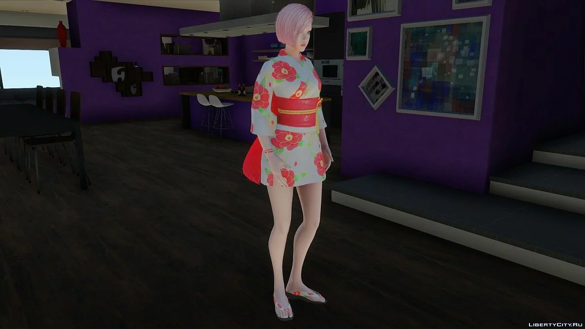 Zero Sakura Suit из Cyber Hunter / GTA San Andreas