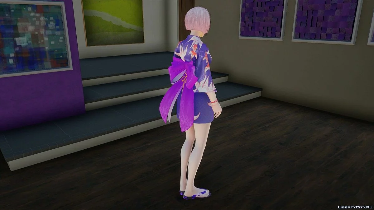 Zero Sakura Suit из Cyber Hunter / GTA San Andreas