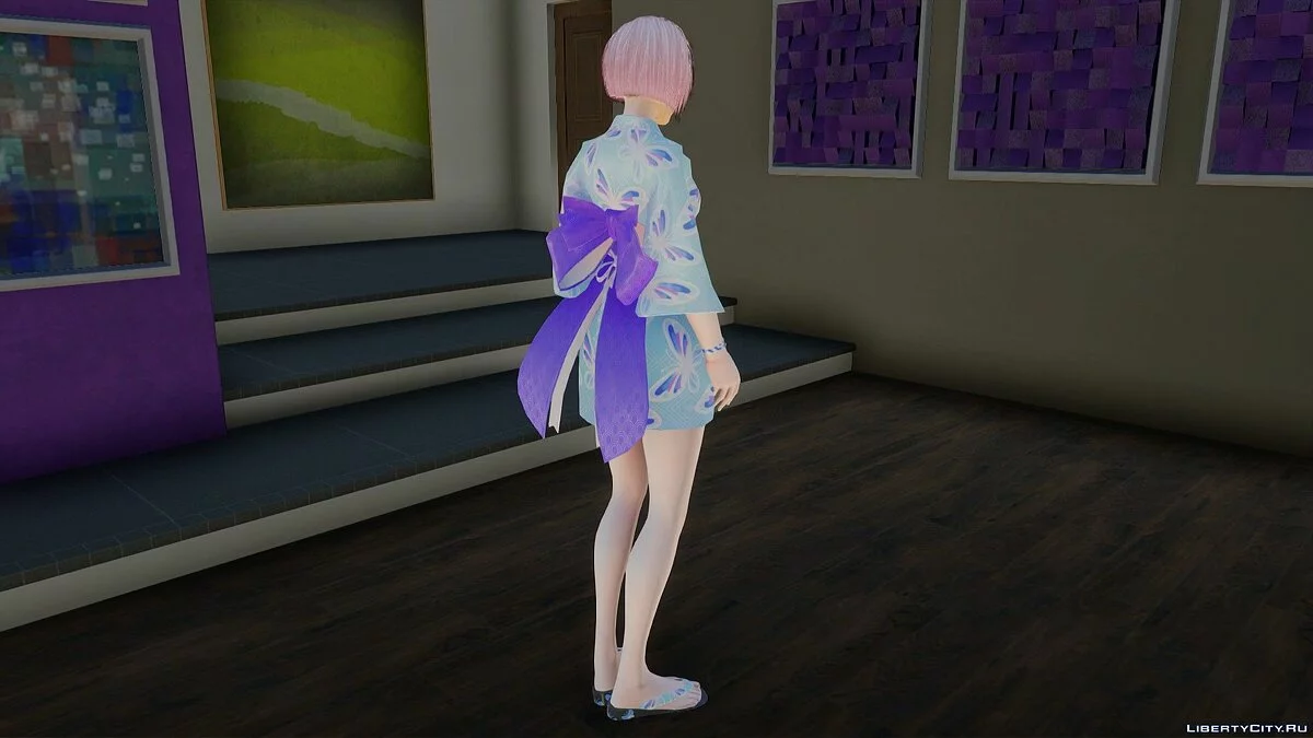 Zero Sakura Suit из Cyber Hunter / GTA San Andreas