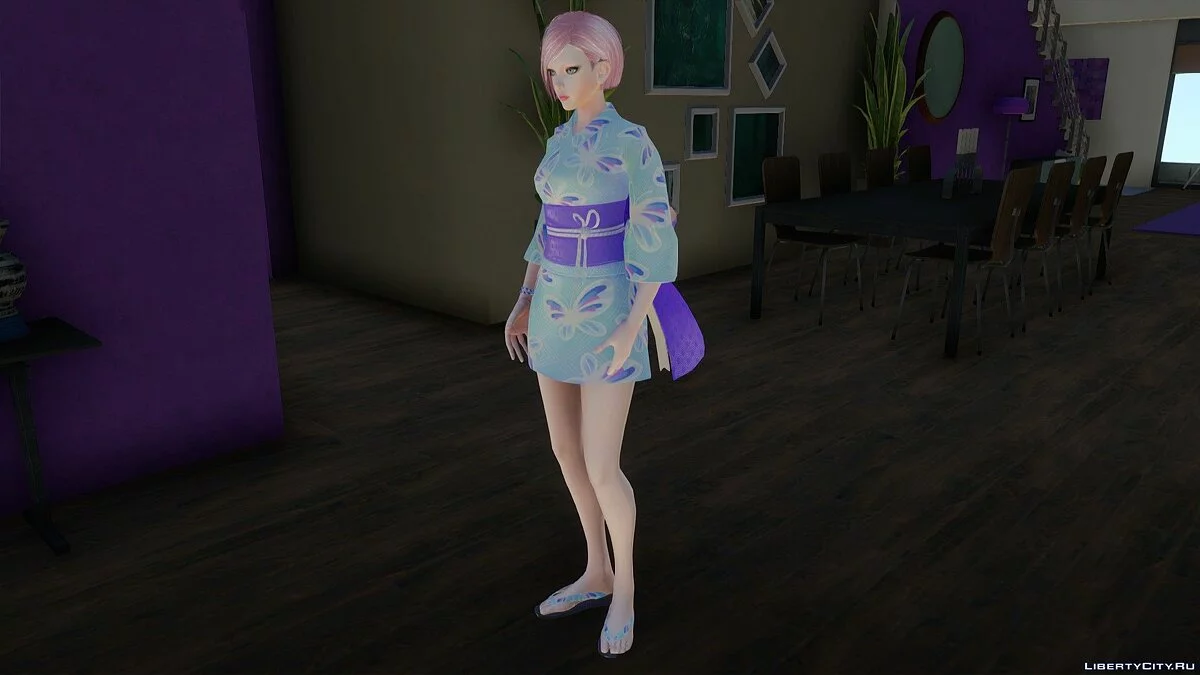 Zero Sakura Suit из Cyber Hunter / GTA San Andreas