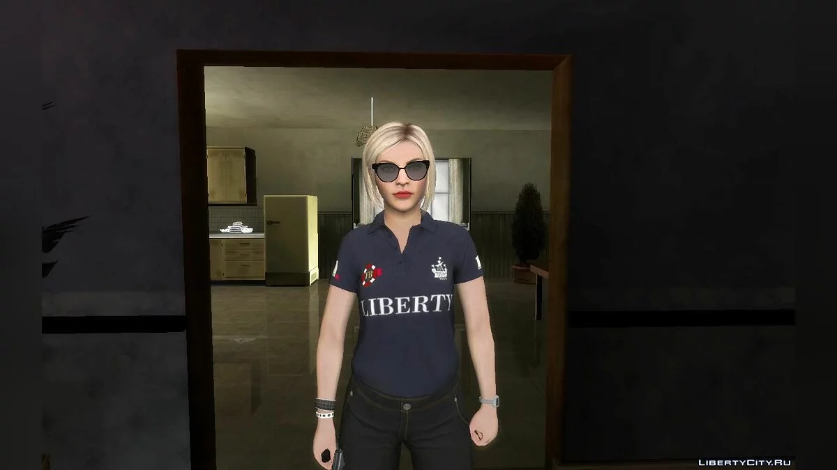 Агата Бейкер из GTA Online, DLC "Casino And Resort" v3 / GTA San Andreas