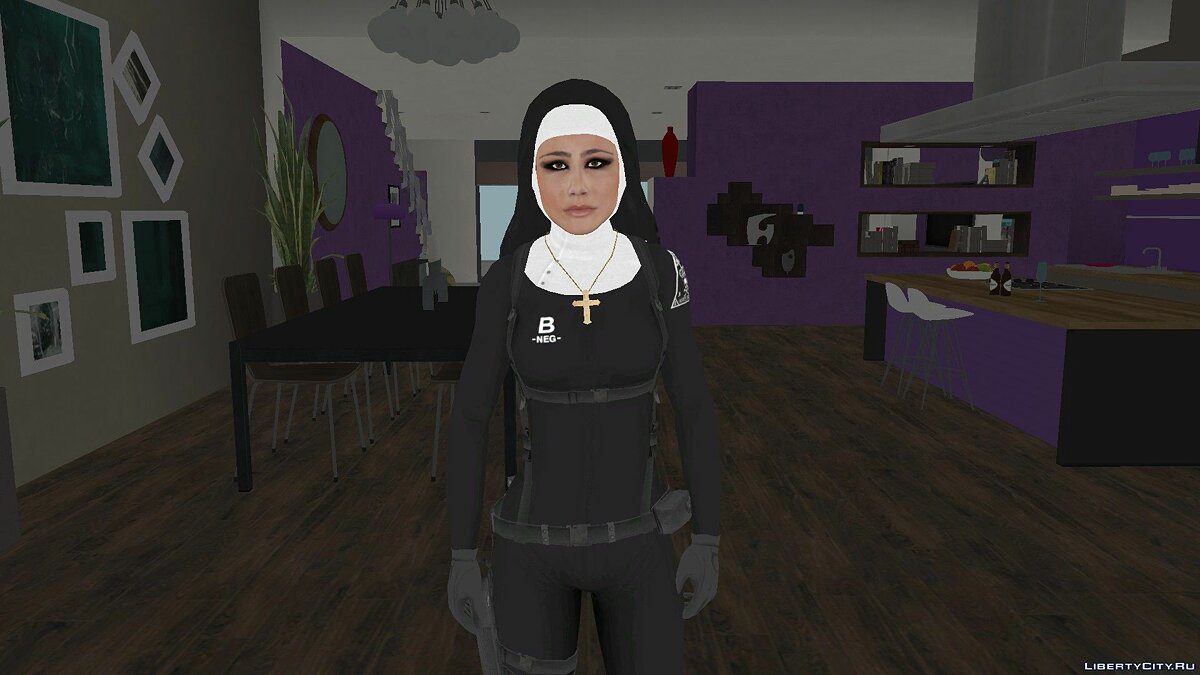 Замена nun1.dff в GTA San Andreas (1 файл)