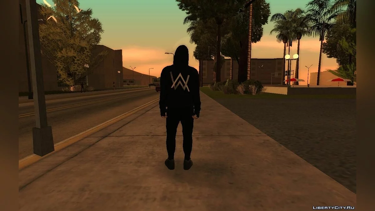 Алан Уокер из GTA Online V1 / GTA San Andreas