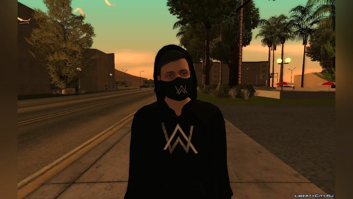 Алан Уокер из GTA Online V1 / GTA San Andreas