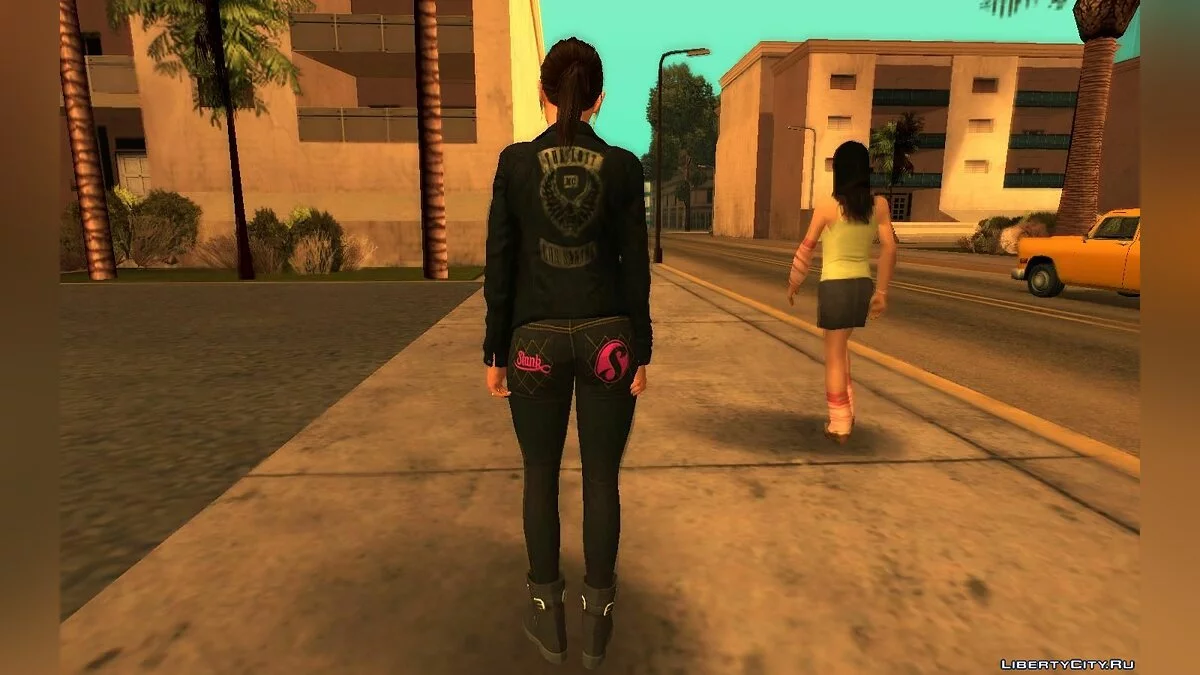 Аманда Таунли из GTA 5 (The Lost) v2 / GTA San Andreas