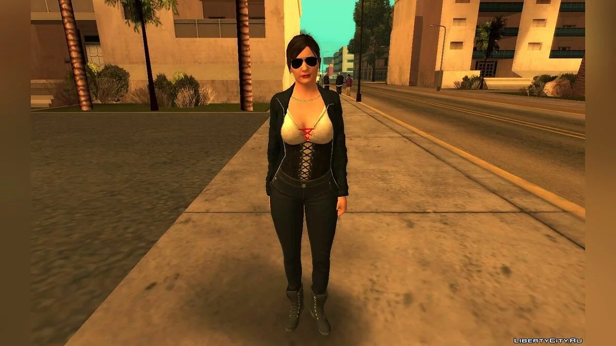Аманда Таунли из GTA 5 (The Lost) v2 / GTA San Andreas