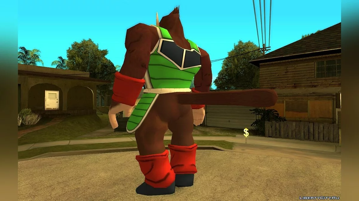 Bardock Ozaru из Dragon Ball / GTA San Andreas