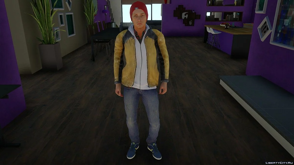 Делсин Роу из Infamous: Second Son / GTA San Andreas