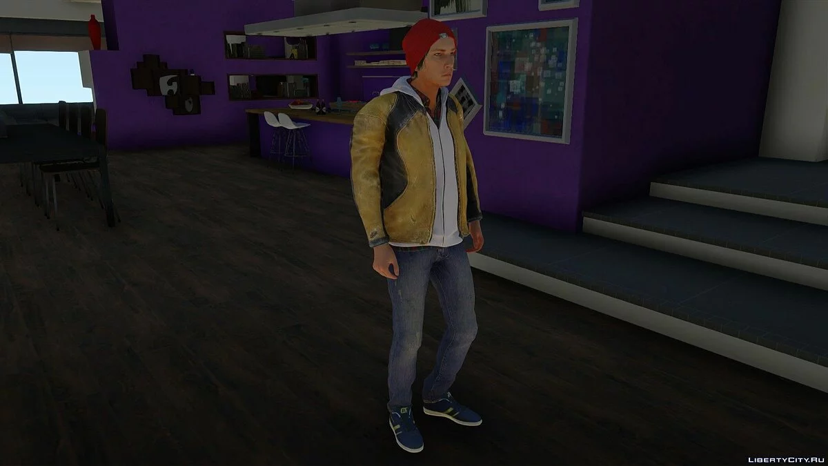 Делсин Роу из Infamous: Second Son / GTA San Andreas