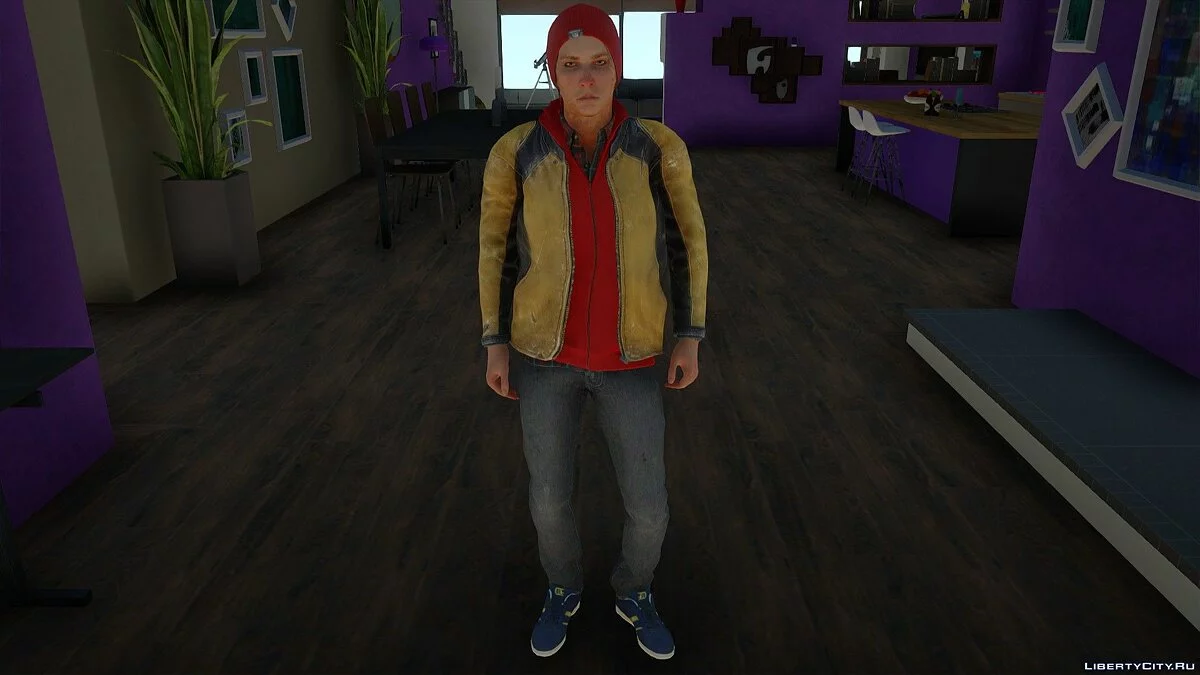 Делсин Роу из Infamous: Second Son / GTA San Andreas