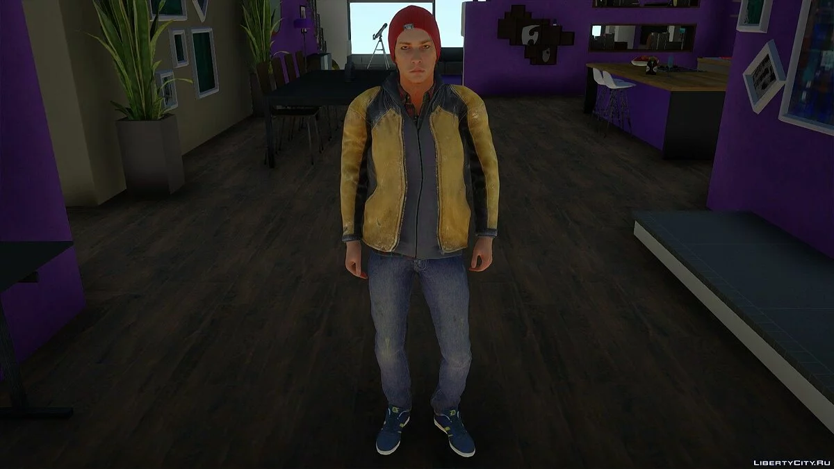 Делсин Роу из Infamous: Second Son / GTA San Andreas