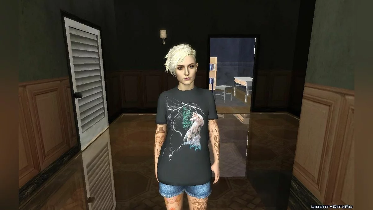 Девушка из NFS Heat / GTA San Andreas