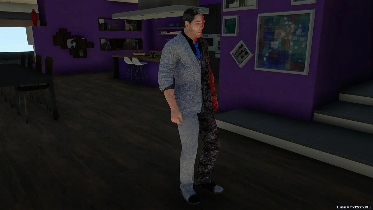 Двуликий из Batman Arkham Knight / GTA San Andreas