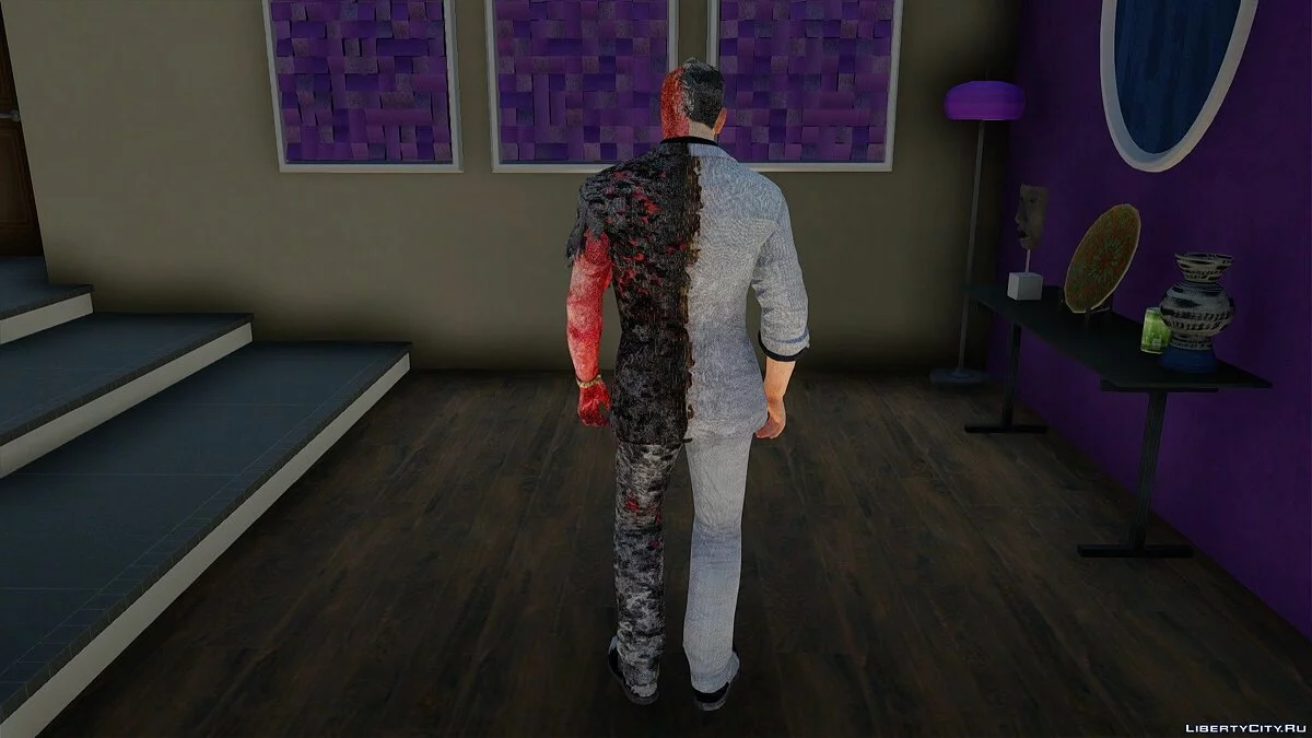 Двуликий из Batman Arkham Knight / GTA San Andreas