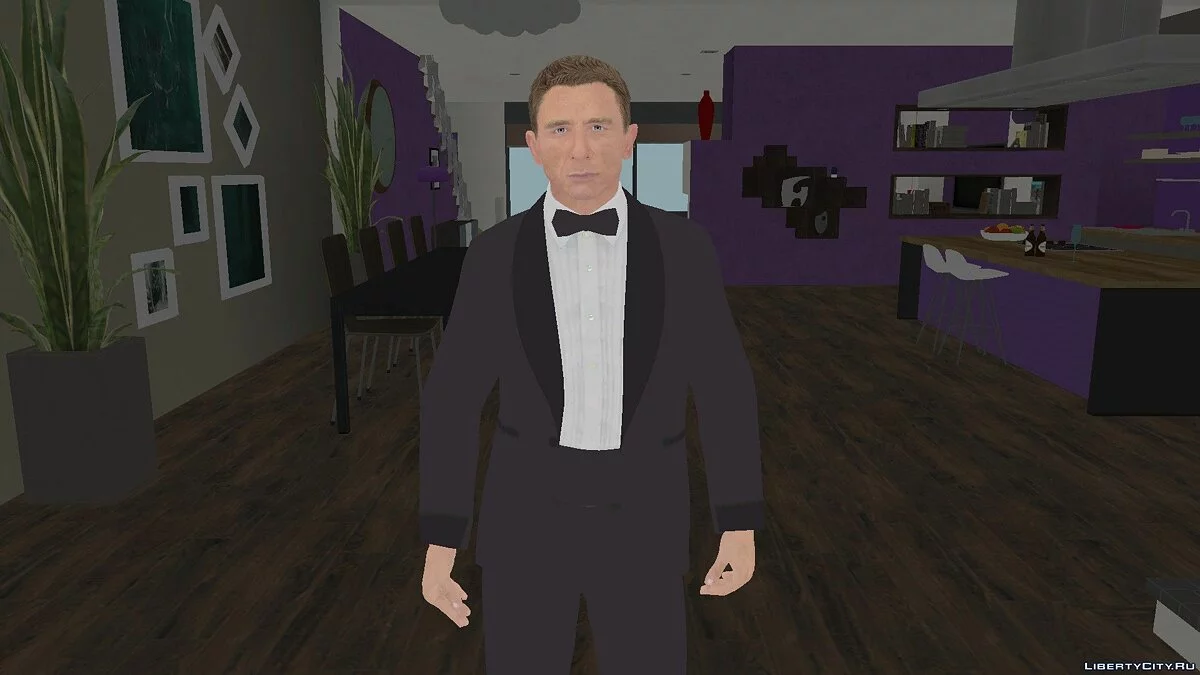 Джеймс Бонд из James Bond 007: Blood Stone / GTA San Andreas