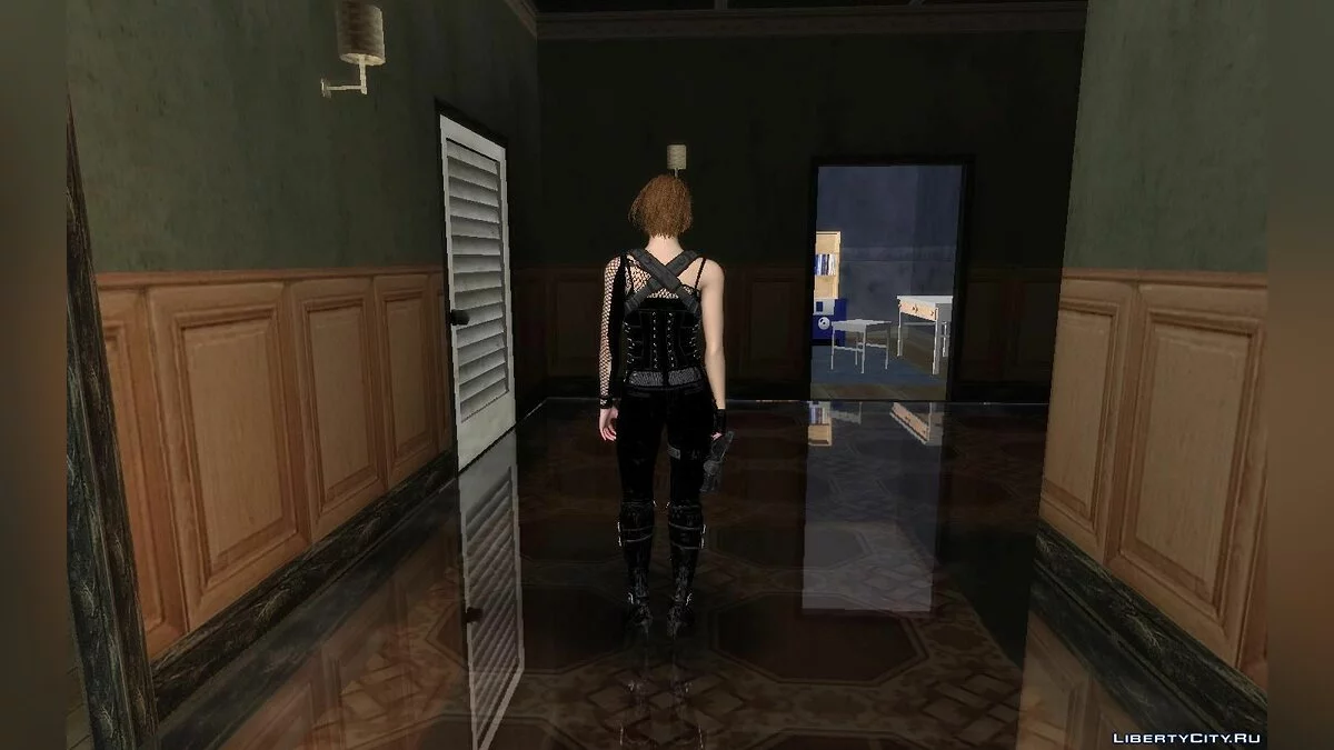 Джилл Валентайн из игры Resident Evil Resistance / GTA San Andreas