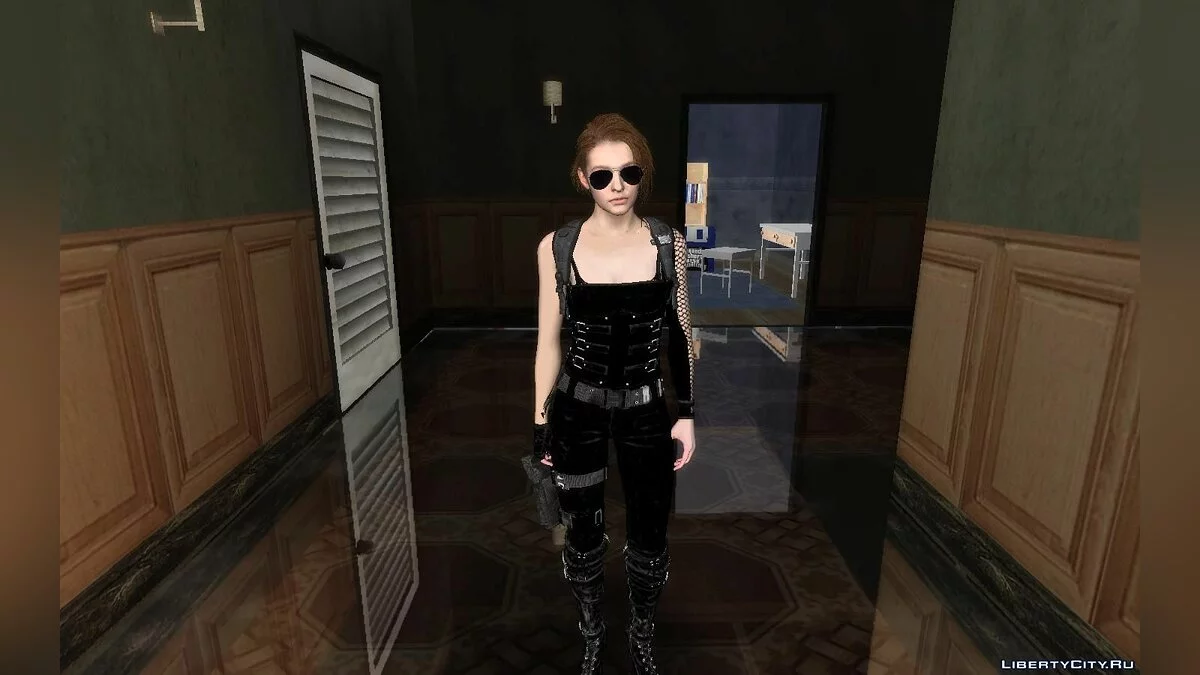 Джилл Валентайн из игры Resident Evil Resistance / GTA San Andreas