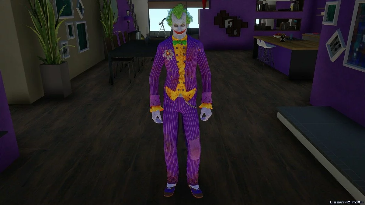 Джокер из Batman Arkham Asylum / GTA San Andreas