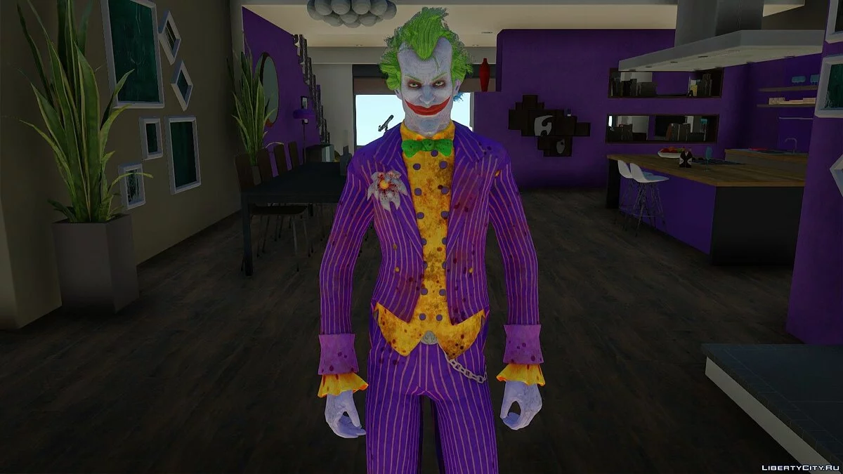 Джокер из Batman Arkham Asylum / GTA San Andreas