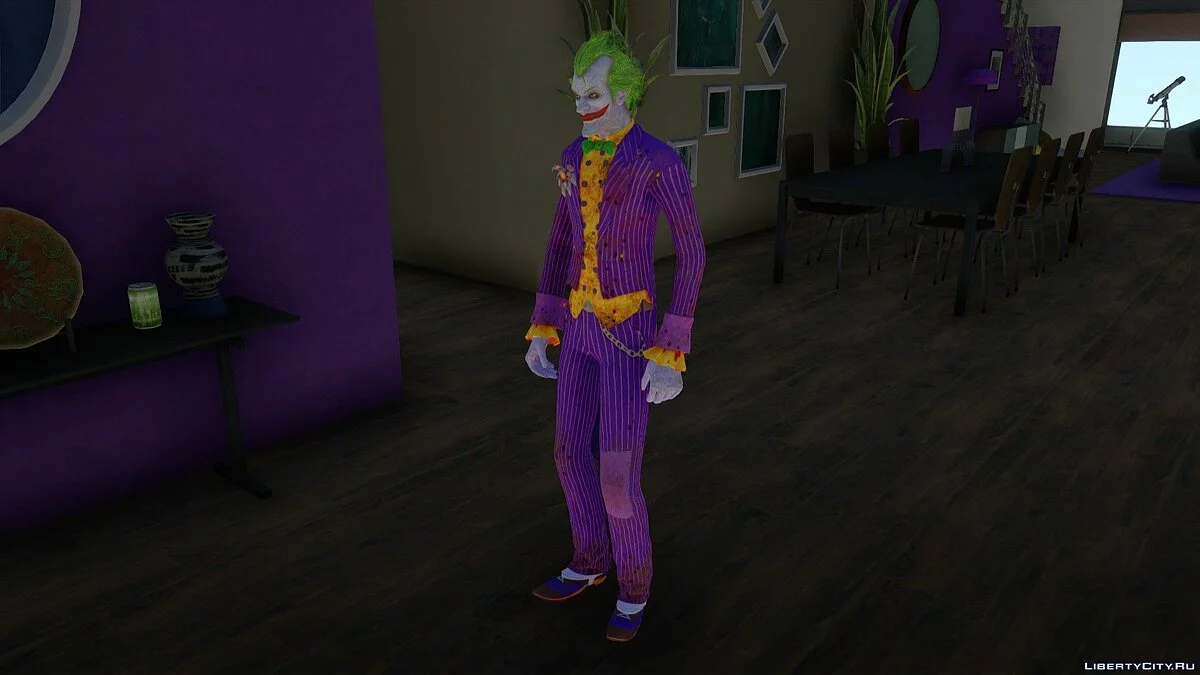 Джокер из Batman Arkham Asylum / GTA San Andreas