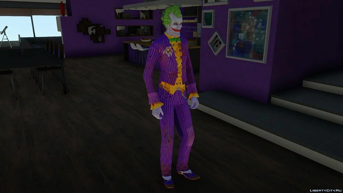 Джокер из Batman Arkham Asylum / GTA San Andreas