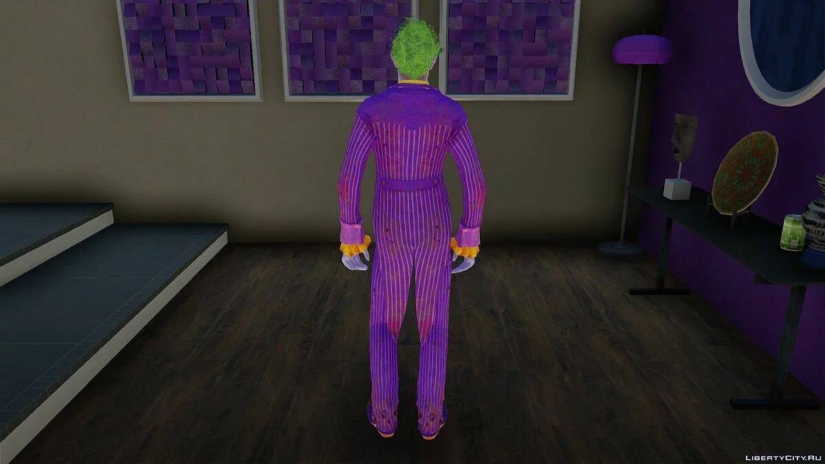 Джокер из Batman Arkham Asylum / GTA San Andreas
