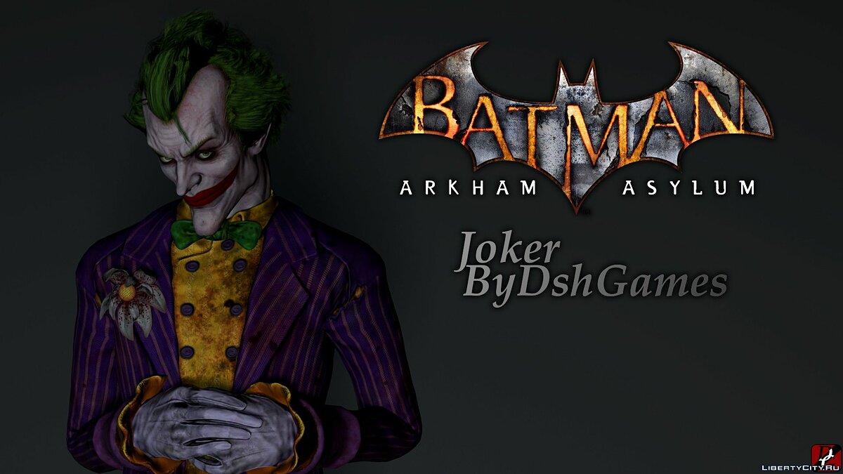 Скачать Джокер из Batman Arkham Asylum для GTA San Andreas