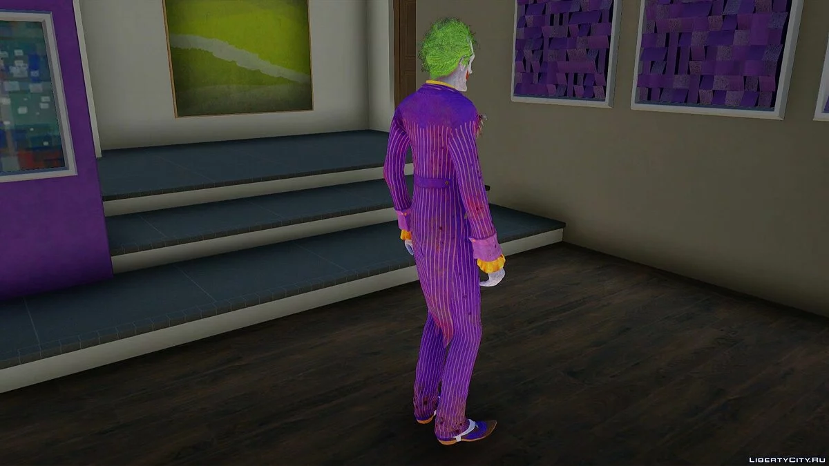 Джокер из Batman Arkham Asylum / GTA San Andreas