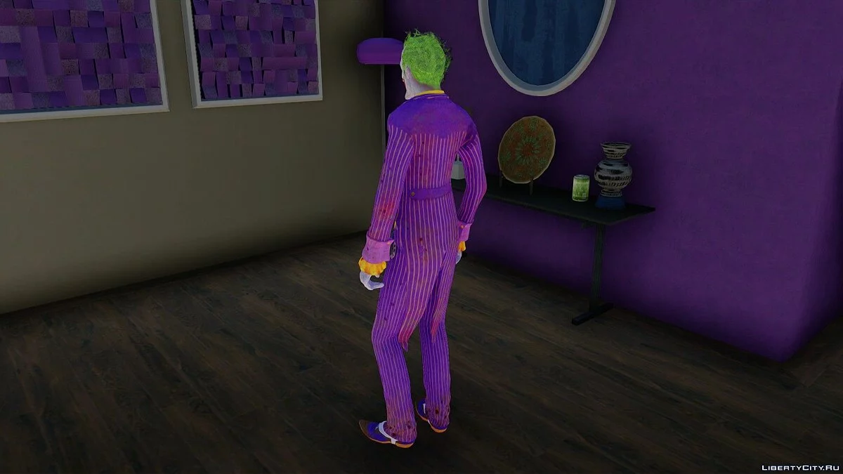 Джокер из Batman Arkham Asylum / GTA San Andreas