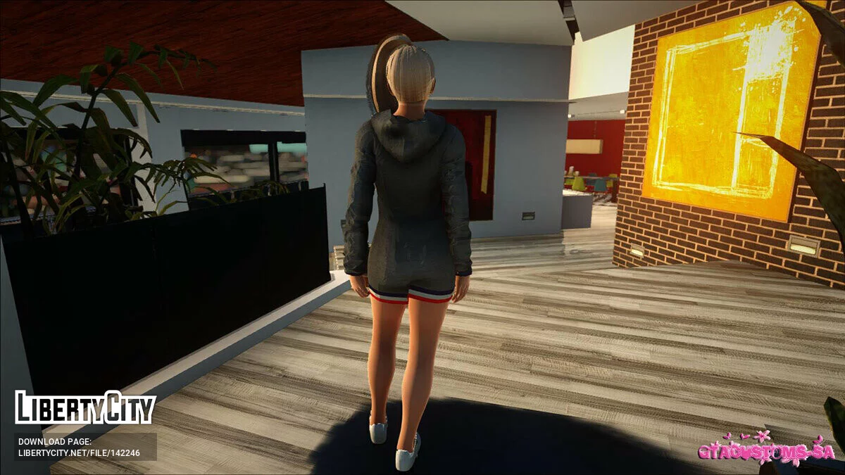 Хелена Дуглас в повседневной одежде v25 / GTA San Andreas
