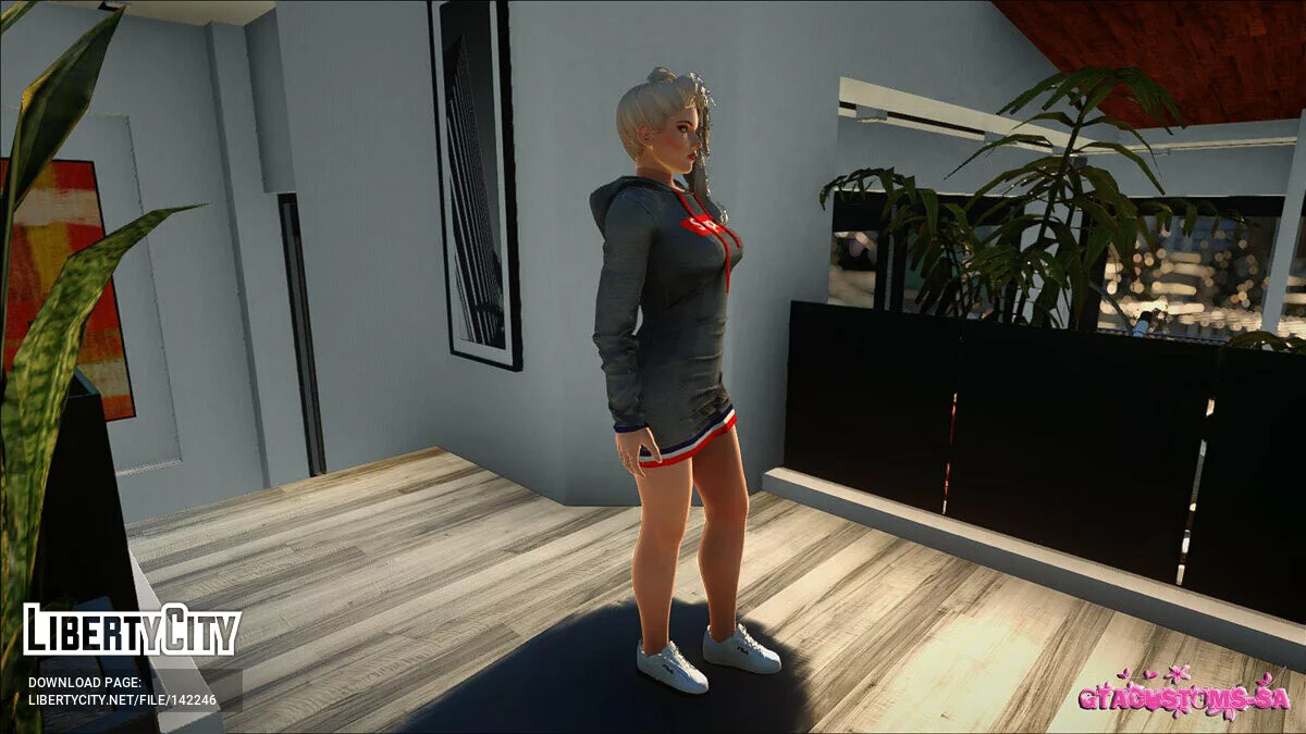 Хелена Дуглас в повседневной одежде v25 / GTA San Andreas